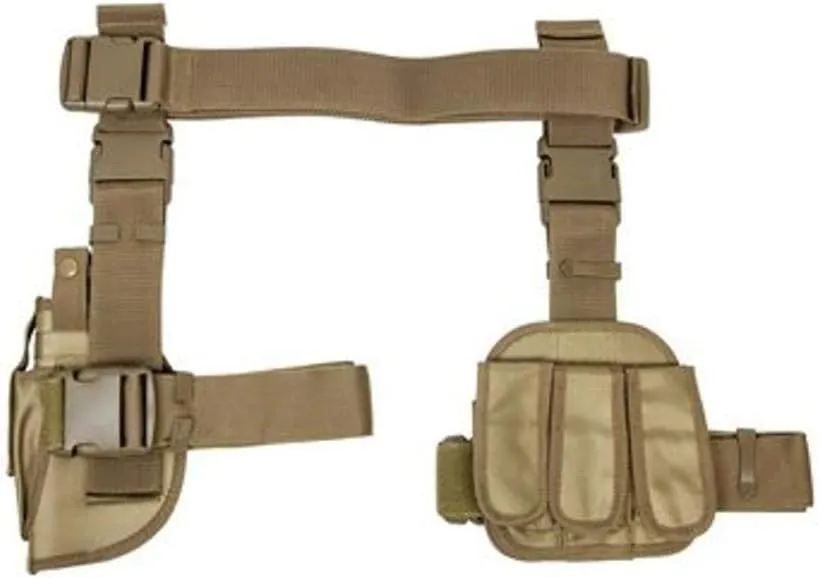 Nc Star Drop Leg Holster/Mag Holder (3 Piece)