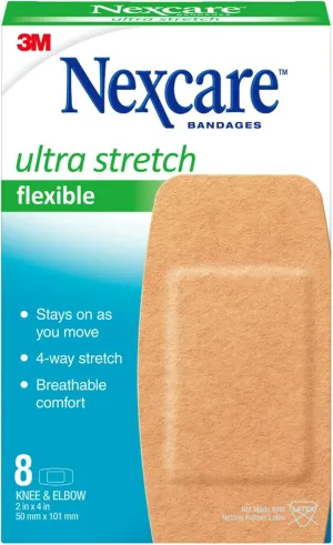 Nexcare Soft 'n Flex Bandages 8 Each (Pack of 25)