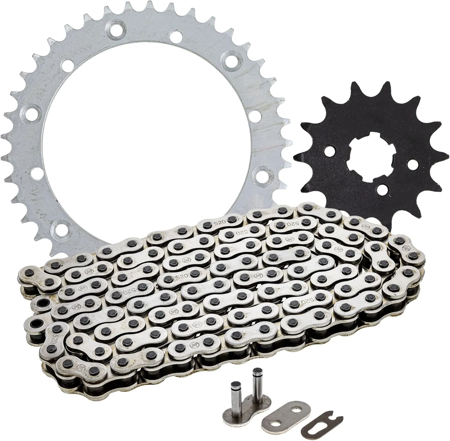 NICHE Drive Sprocket Chain Combo for Yamaha Banshee 350 Front 14 Rear 41 Tooth 520NZ Standard 104 Links