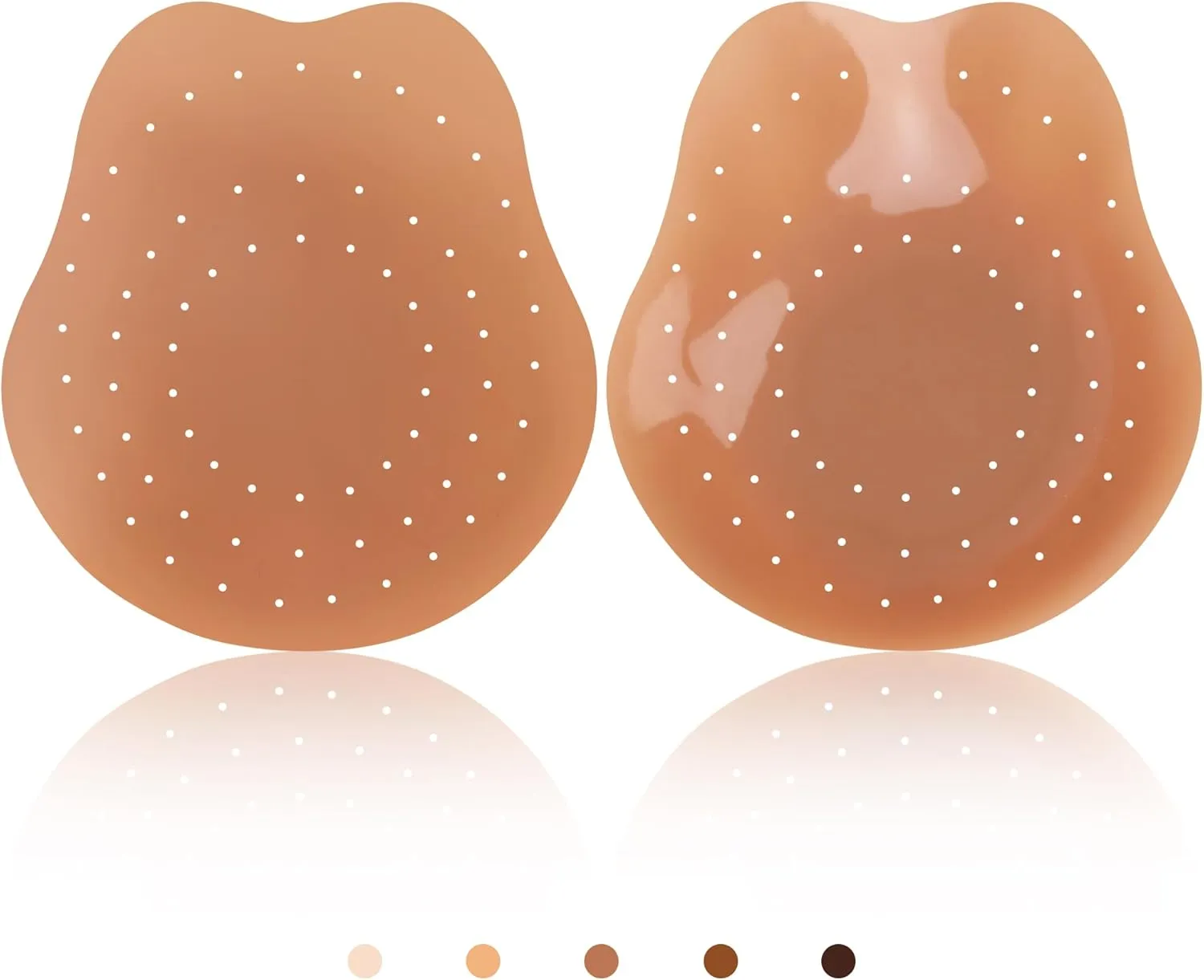 Niidor Rabbit Nipple Covers with Lift, Silicone Reusable for Large Breast Sticky Nippe Pasties Waterproof Ultra-thin