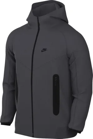 Nike Sportswear Tech Fleece Windrunner Men's Full-Zip Hoodie Size - Large Anthracite/Black