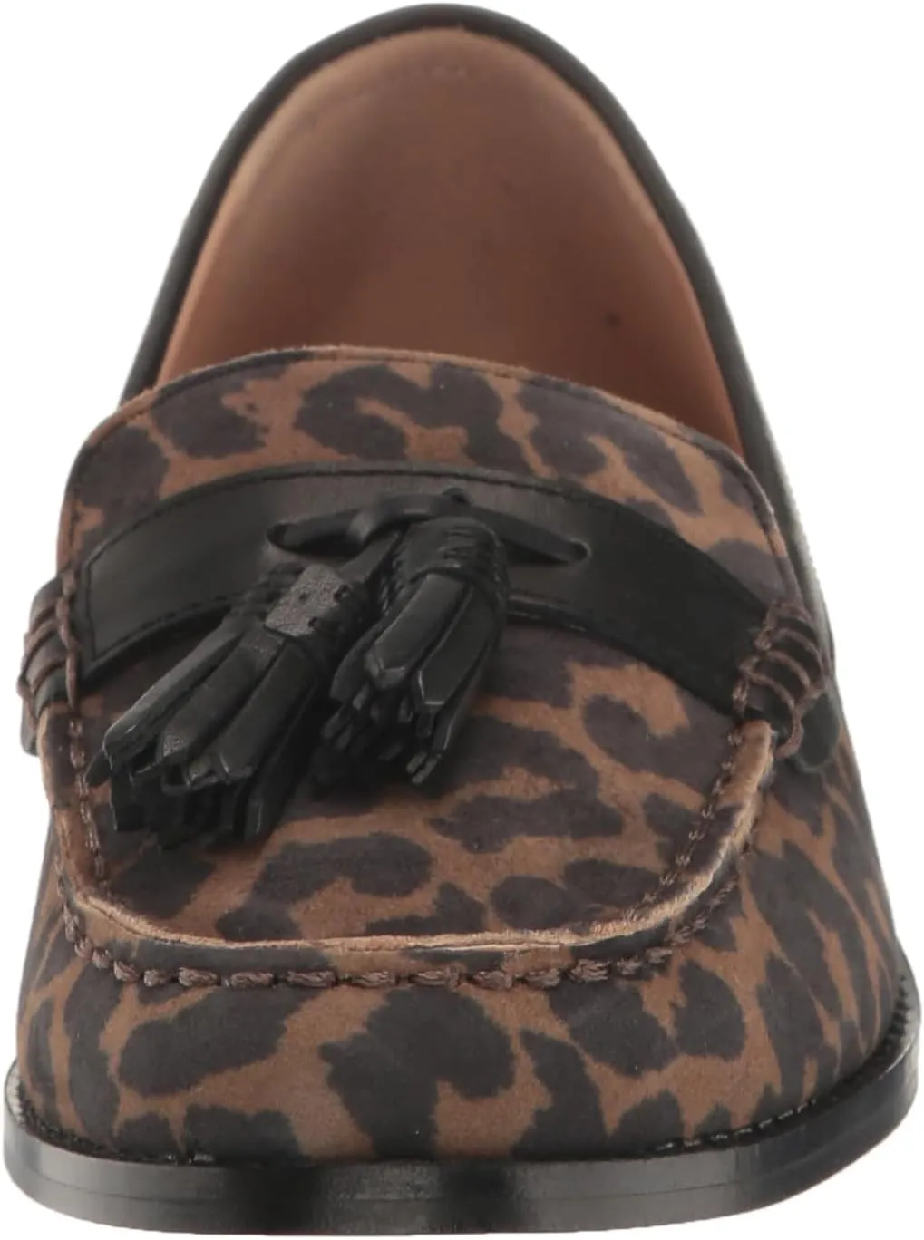 NYDJ Women's Ariel Leopard Suede