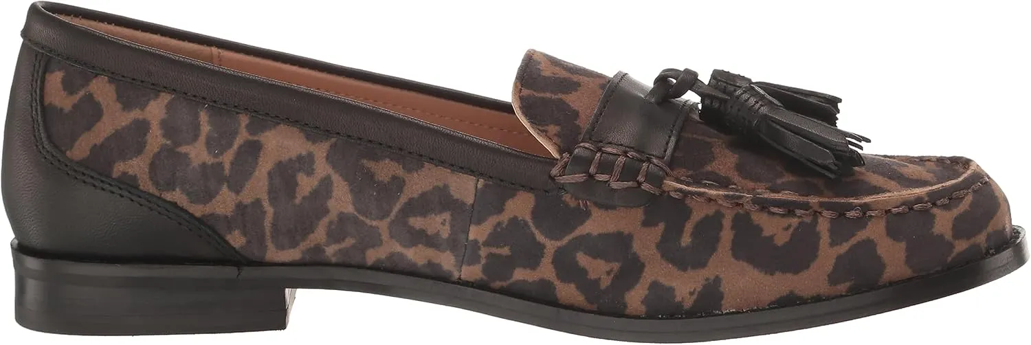NYDJ Women's Ariel Leopard Suede