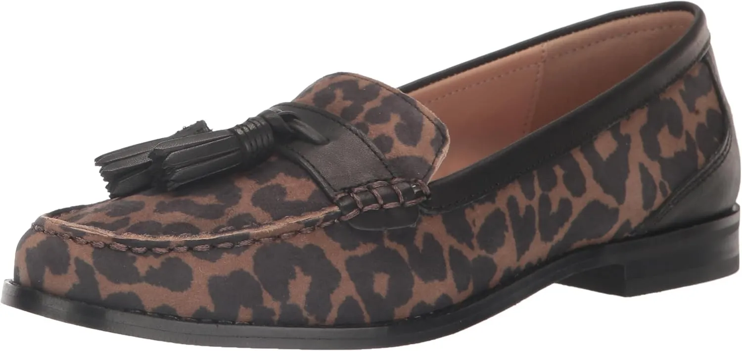 NYDJ Women's Ariel Leopard Suede