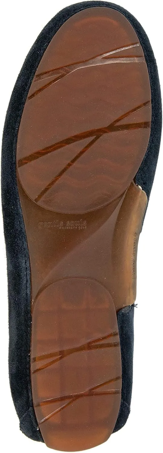 Nyle Suede Driver Navy / 11.5