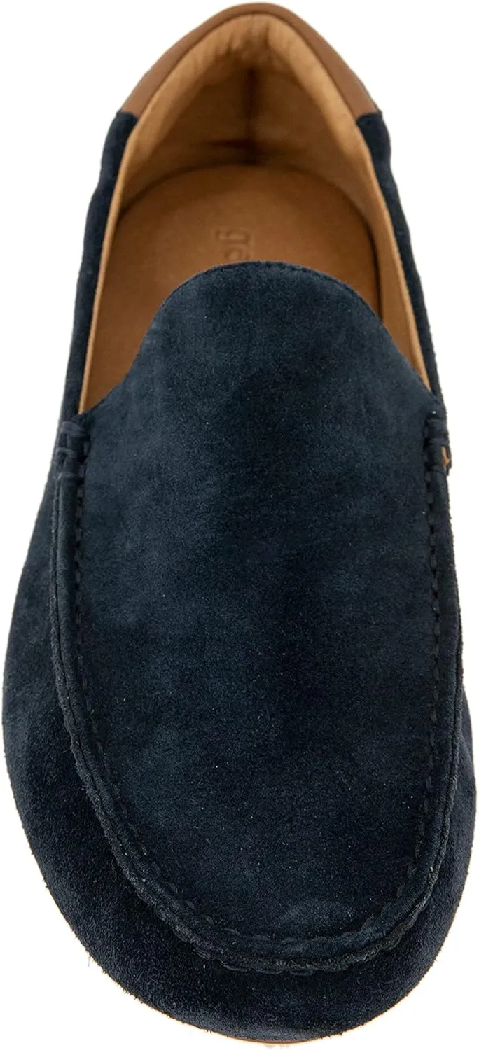 Nyle Suede Driver Navy / 11.5