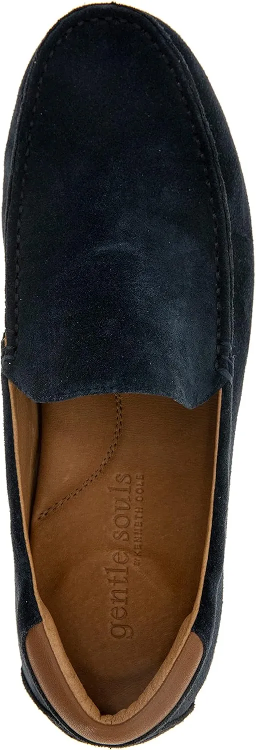 Nyle Suede Driver Navy / 11.5
