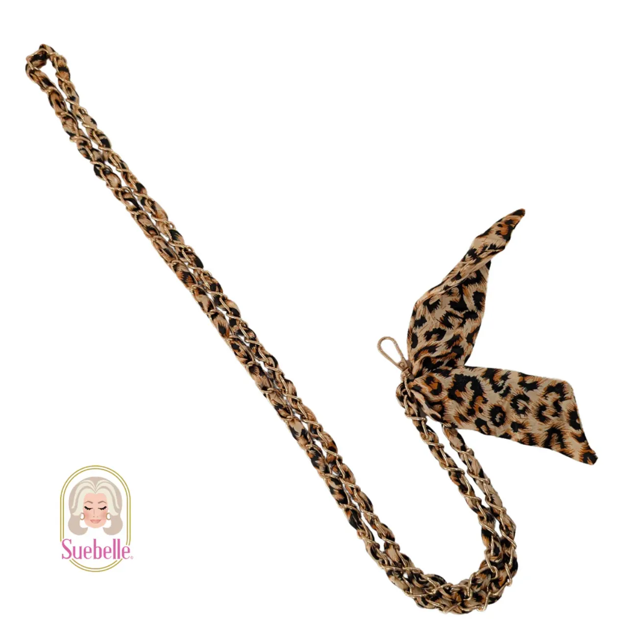 Oh Lala Leopard Crossbody Phone Chain