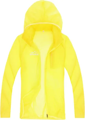 Only Faith Unisex Ultra Thin Anti UV Waterproof Breathable Hooded Skin Coat