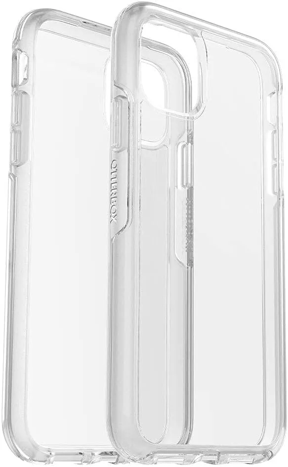 OtterBox iPhone 11 Symmetry Series Case - Clear, Ultra-Sleek, Wireless Charging Compatible, Raised Edges Protect Camera & Screen