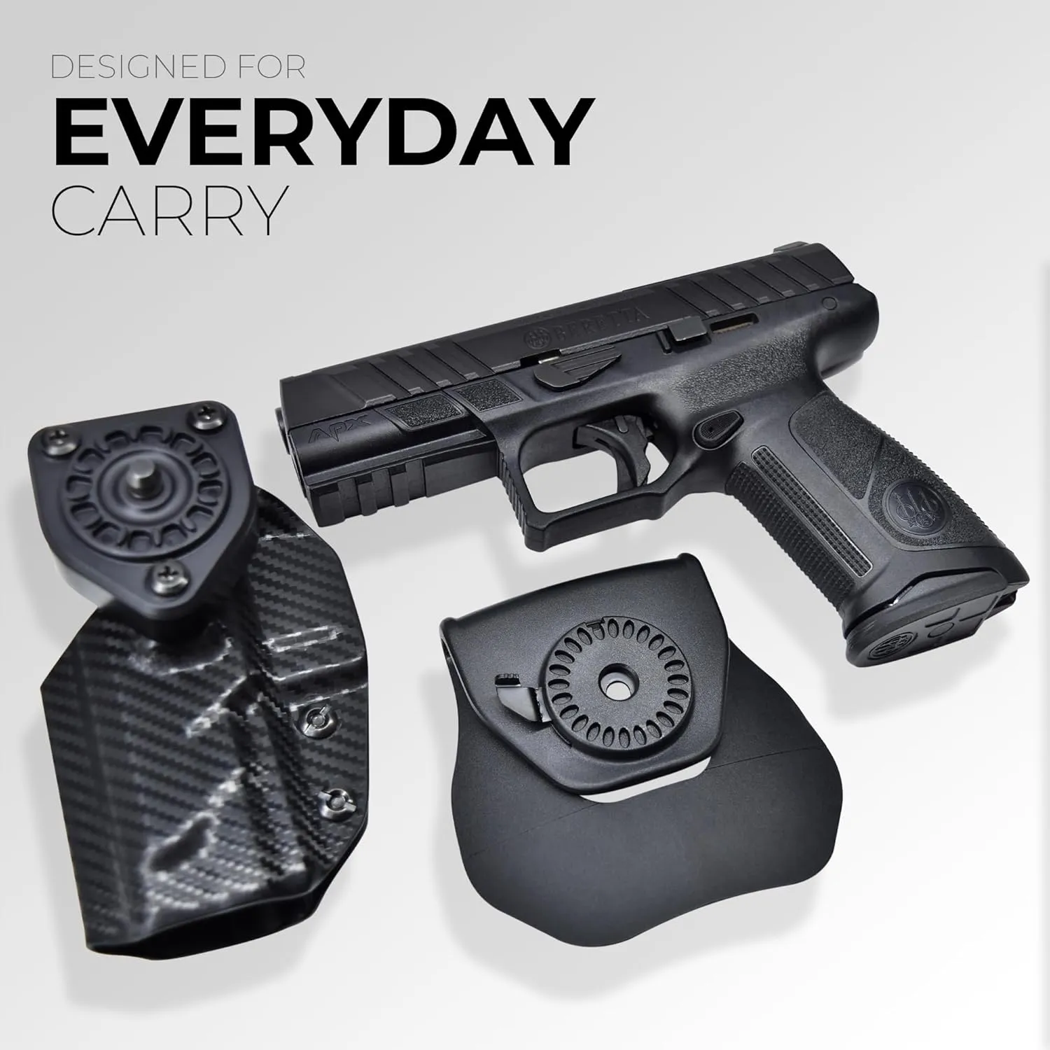 OWB Quick Release Paddle Holster fits Shadow Systems MR920L Elite
