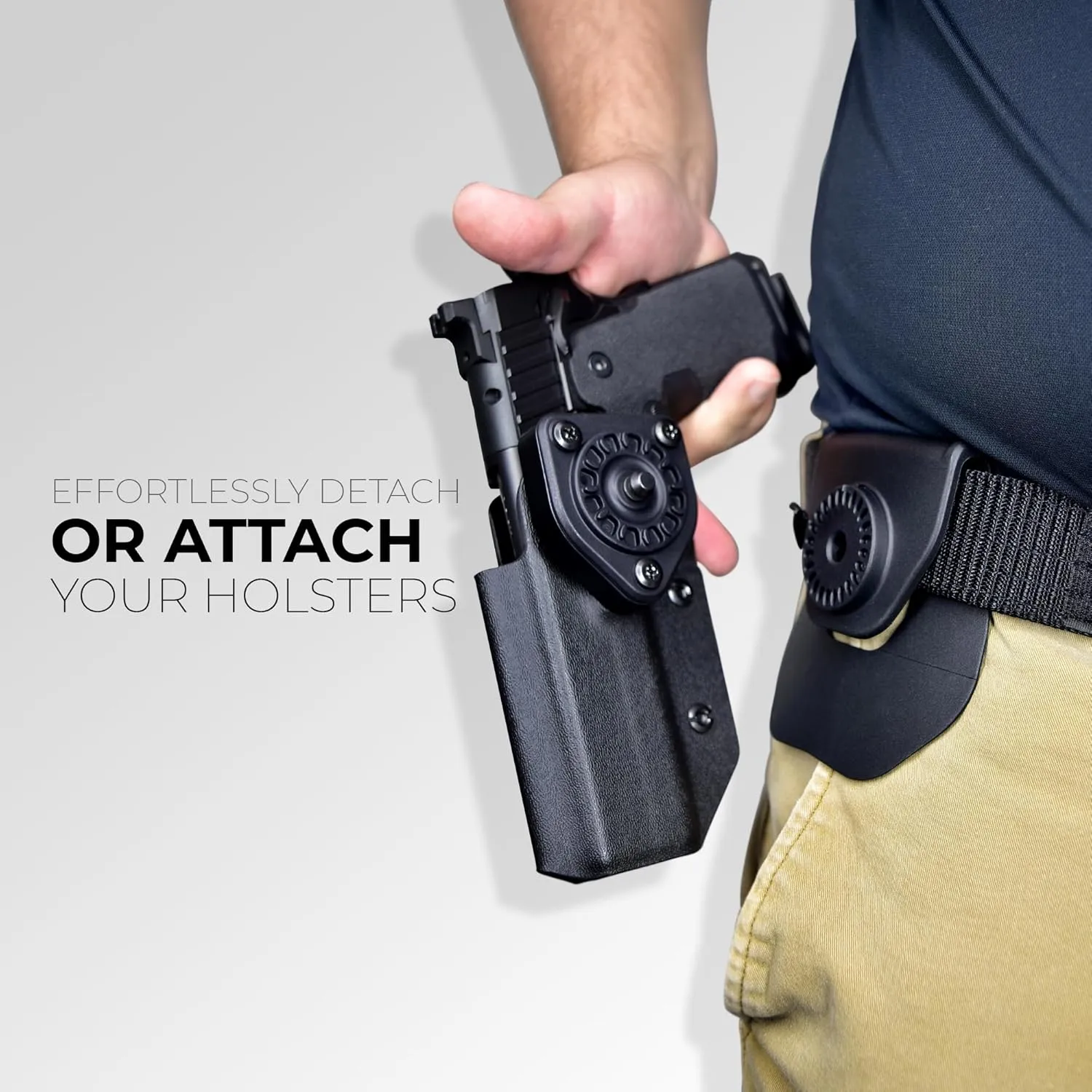 OWB Quick Release Paddle Holster fits Shadow Systems MR920L Elite