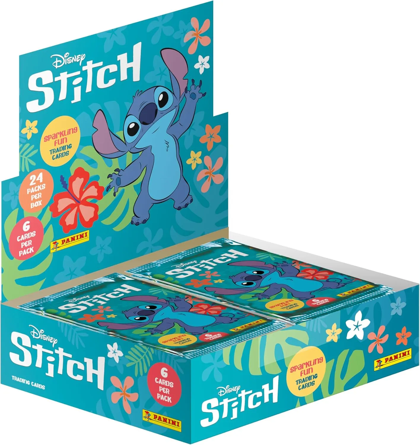 Panini Stitch Trading Cards Box of 24 Pouches, 005153BOX24F, Blue
