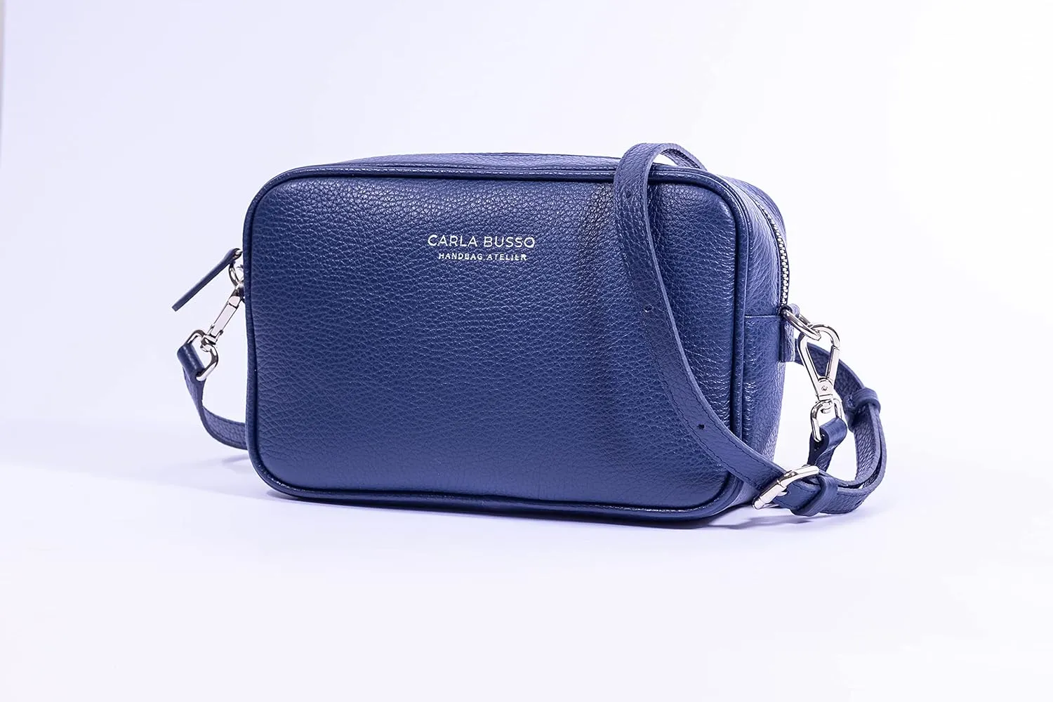 Paulette Three-in-One Crossbody Bag-Purse, Clutch, and Fanny Bag for Women with shoulder strap, belt, and handle.