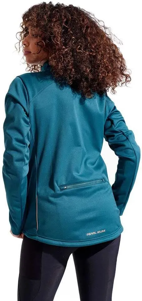 PEARL IZUMI Women's Quest AmFIB Jacket, Windproof & Waterproof Resistant, Cycling Jacket, Relaxed Fit & Reflective Elements,