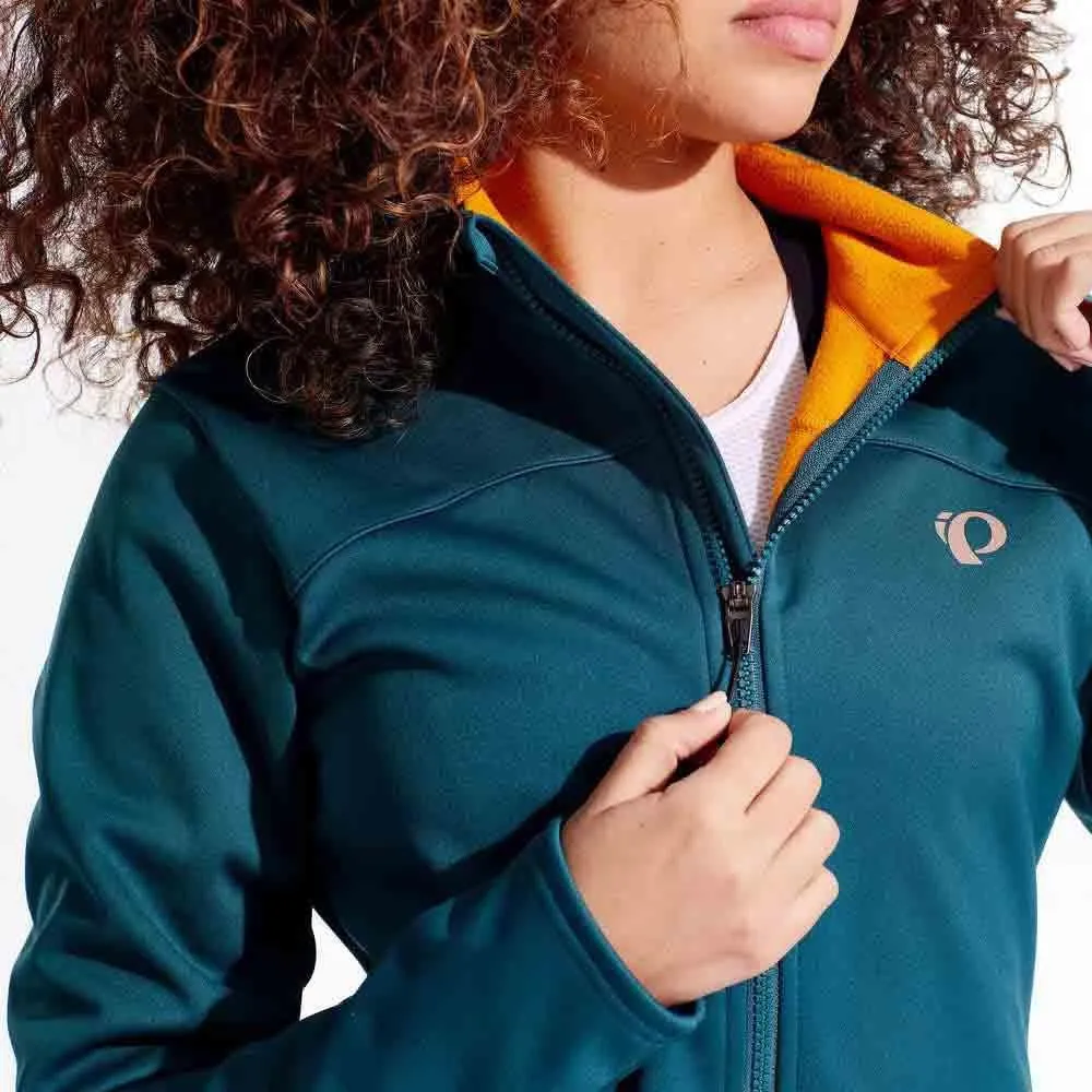 PEARL IZUMI Women's Quest AmFIB Jacket, Windproof & Waterproof Resistant, Cycling Jacket, Relaxed Fit & Reflective Elements,