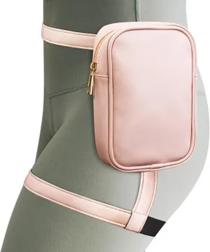 Peicees Womens Drop Leg Bag with Leg Strap Leather Thigh Bag for Motorcycle Costume Accessories Fashion Fanny Bag Belt Pouch