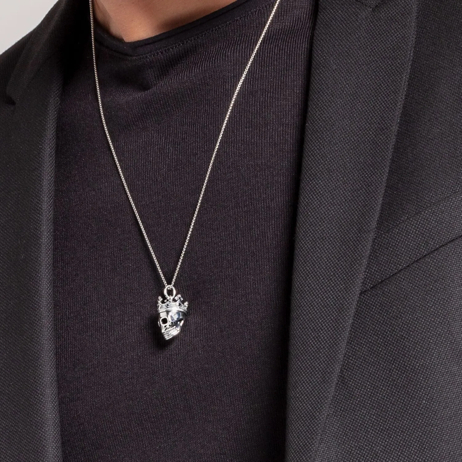 Pendant Skull Crown