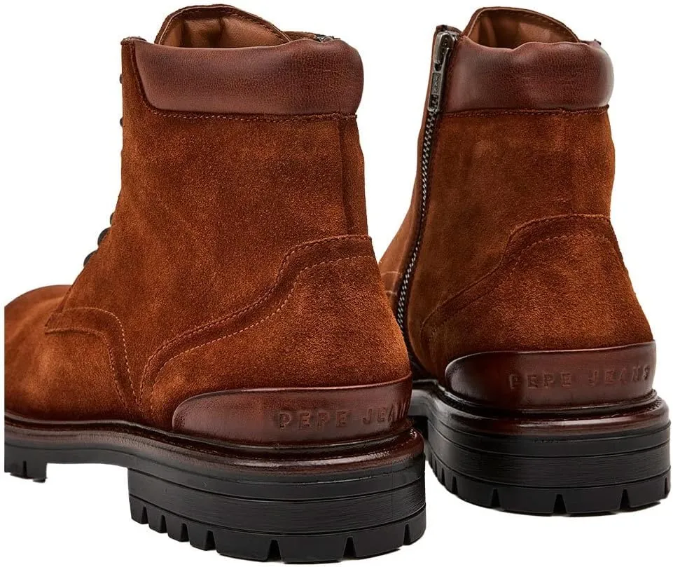 Pepe Jeans Men's Ned Antic Suede Boots