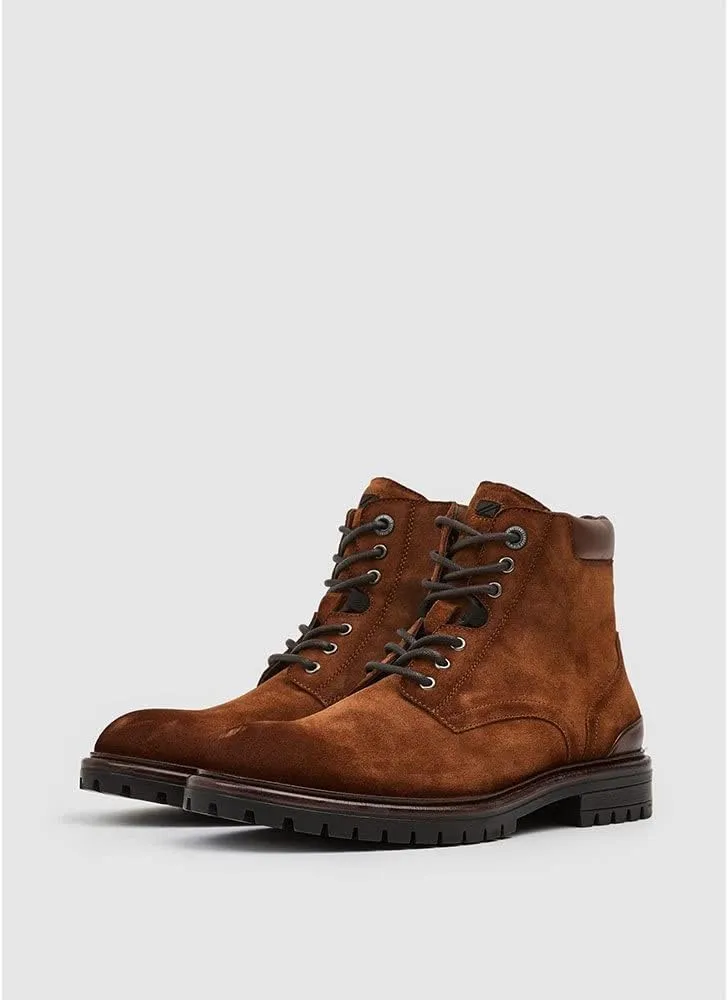 Pepe Jeans Men's Ned Antic Suede Boots