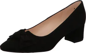 Peter Kaiser Women's Blia Suede Court Shoes 8.5 Medium-9 Black Suede