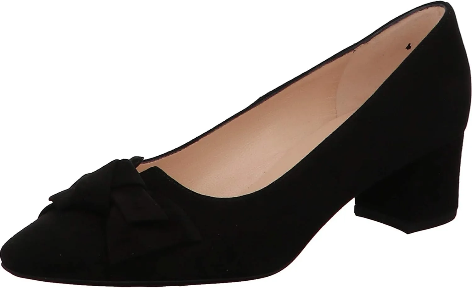 Peter Kaiser Women's Blia Suede Court Shoes 8.5 Medium-9 Black Suede