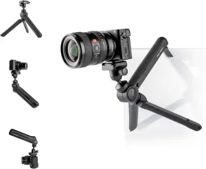 PGYTECH MANTISPOD 2.0 Mini Tripod for Camera Vlogging, Small Travel Stand for Sony/Canon/Nikon/Fujifilm SLR DSLR, Pocket Video Vlog Desktop Shooting Selfie Mount