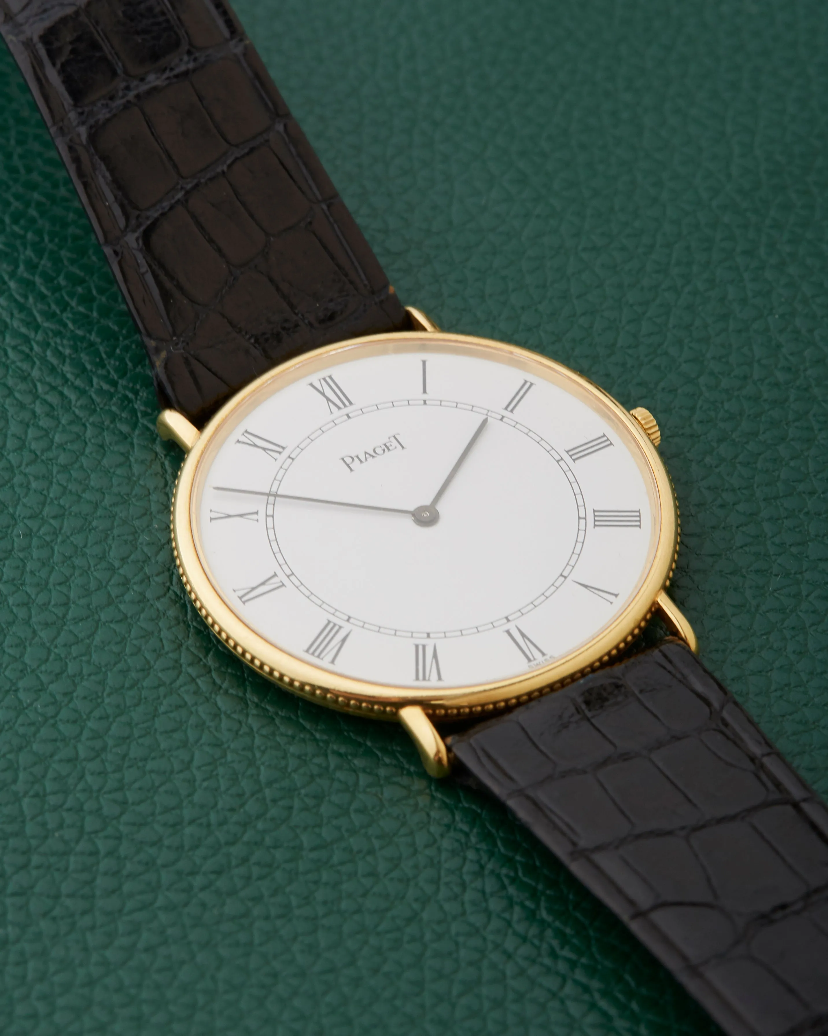 Piaget 2621 Ultra Thin 18k Yellow Gold Dress Watch