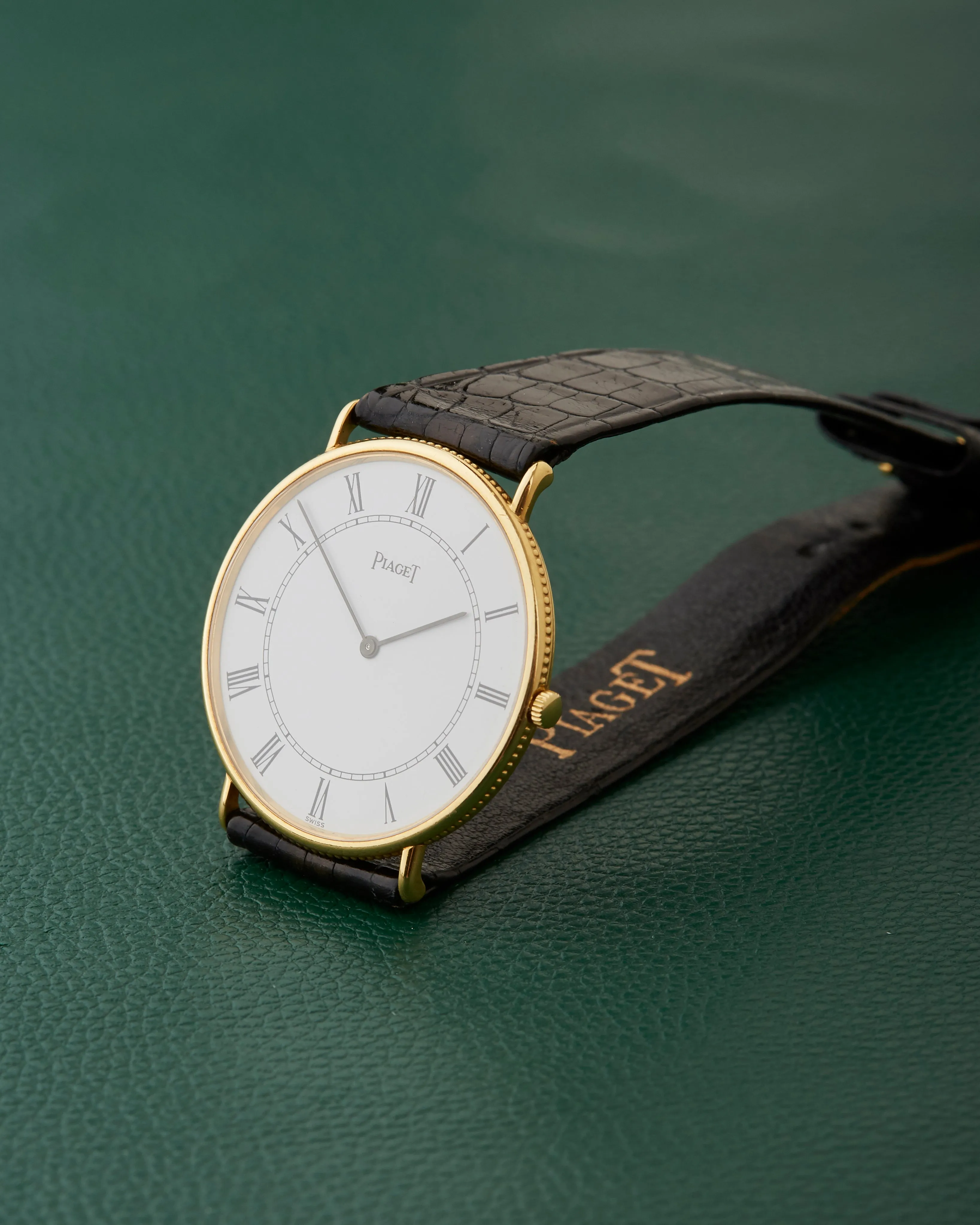 Piaget 2621 Ultra Thin 18k Yellow Gold Dress Watch