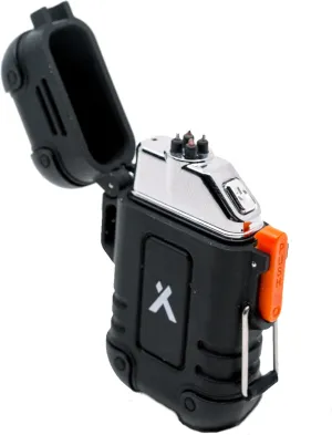 Plasma Lighter - Windproof and Waterproof - USB-C Rechargeable, Flameless, Arc for Camping, Hiking and EDC