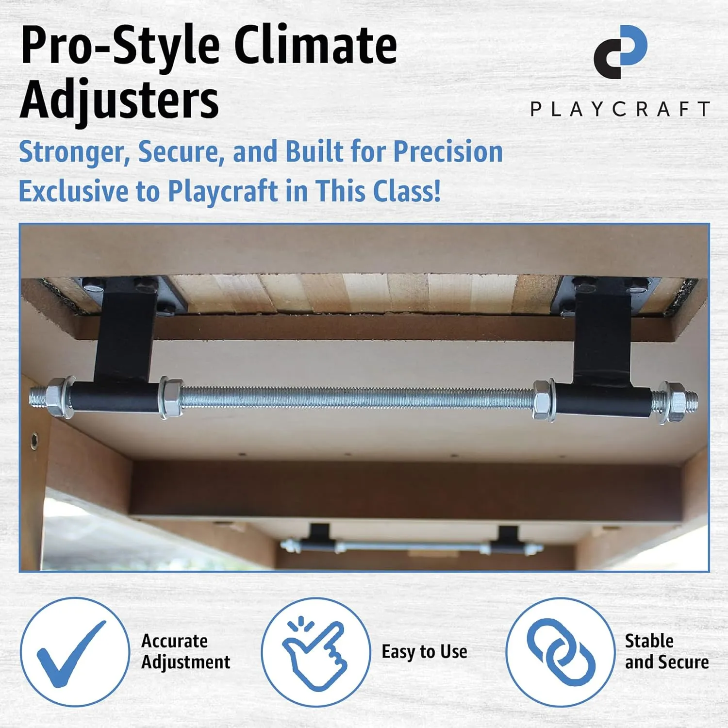 Playcraft Georgetown Shuffleboard Table with Storage Cabinet - Shuffle Board Game Table with Matching Abacus, 8 Pucks, Brush & Wax - Pro Climate Adjusters - Hand-Stained Burnished Finish