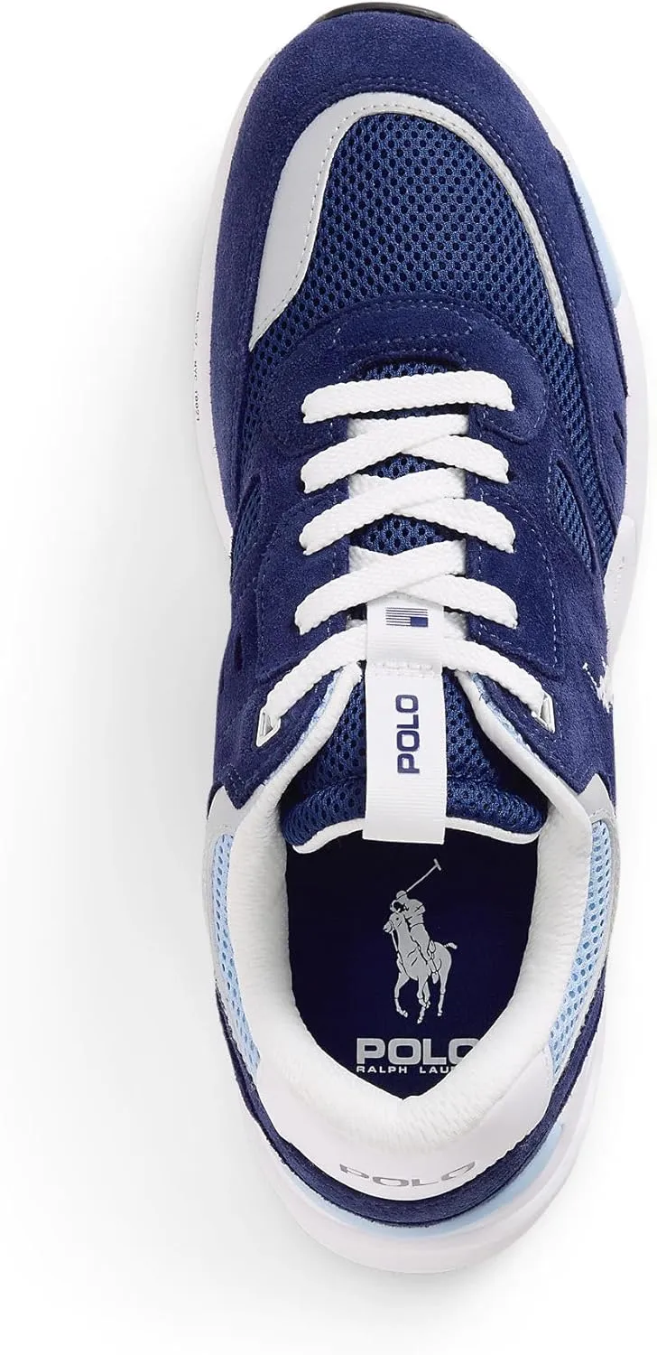 Polo Ralph Lauren Men's Jogger Suede & Mesh Sneaker