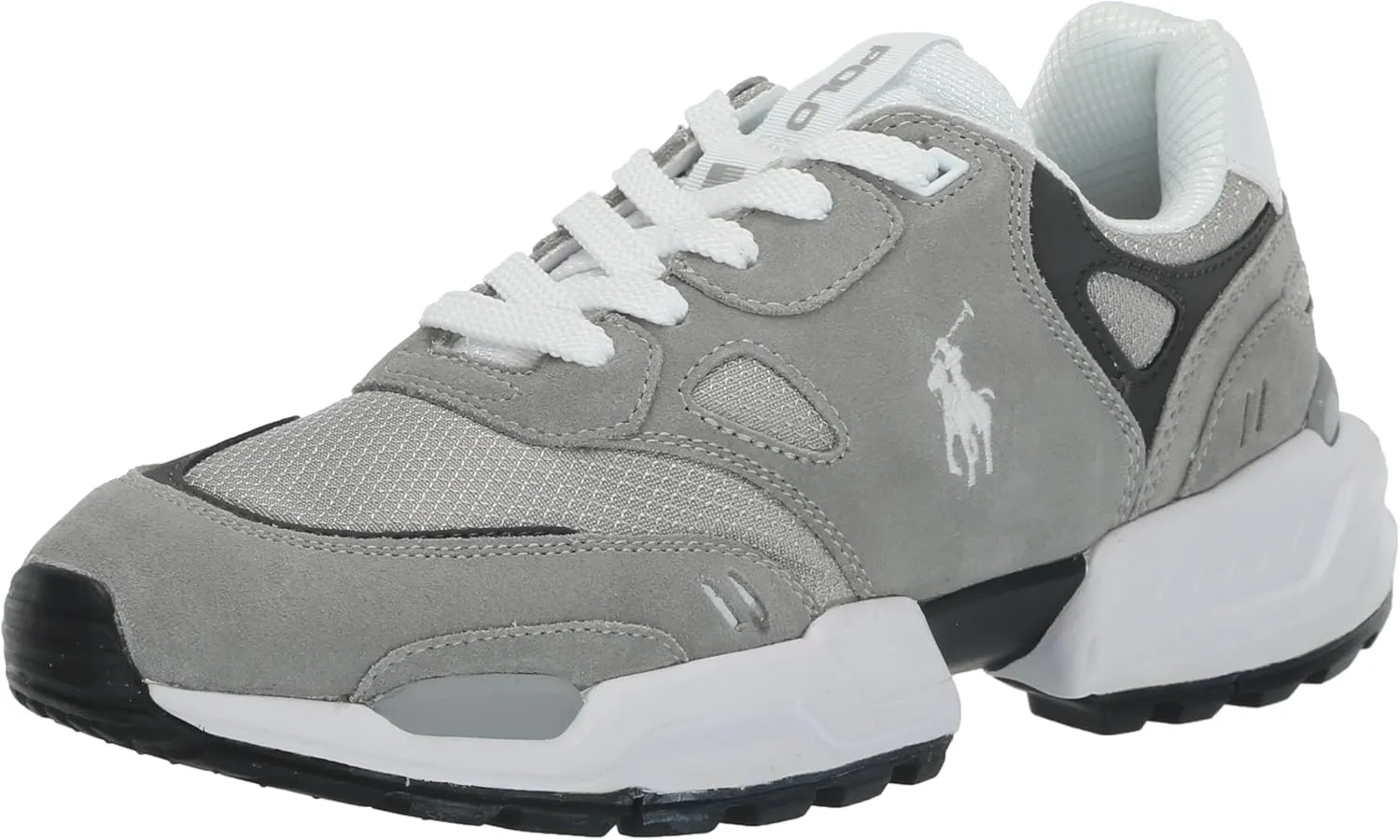 Polo Ralph Lauren Men's Jogger Suede & Mesh Sneaker
