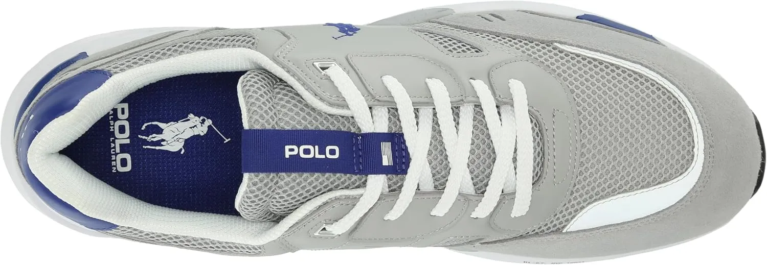 Polo Ralph Lauren Men's Jogger Suede & Mesh Sneaker