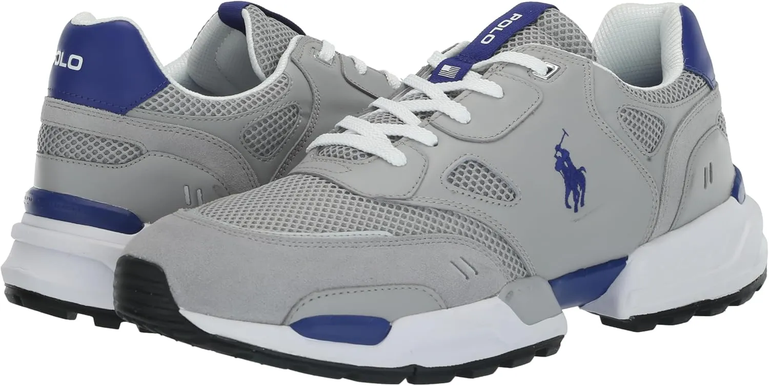 Polo Ralph Lauren Men's Jogger Suede & Mesh Sneaker