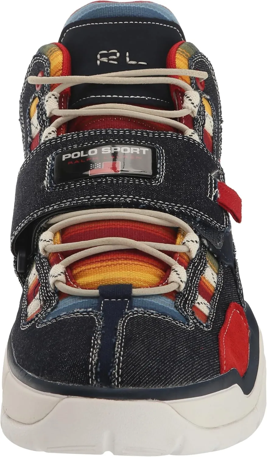 POLO RALPH LAUREN Men's Ps100 Multi-Print High-top Sneaker