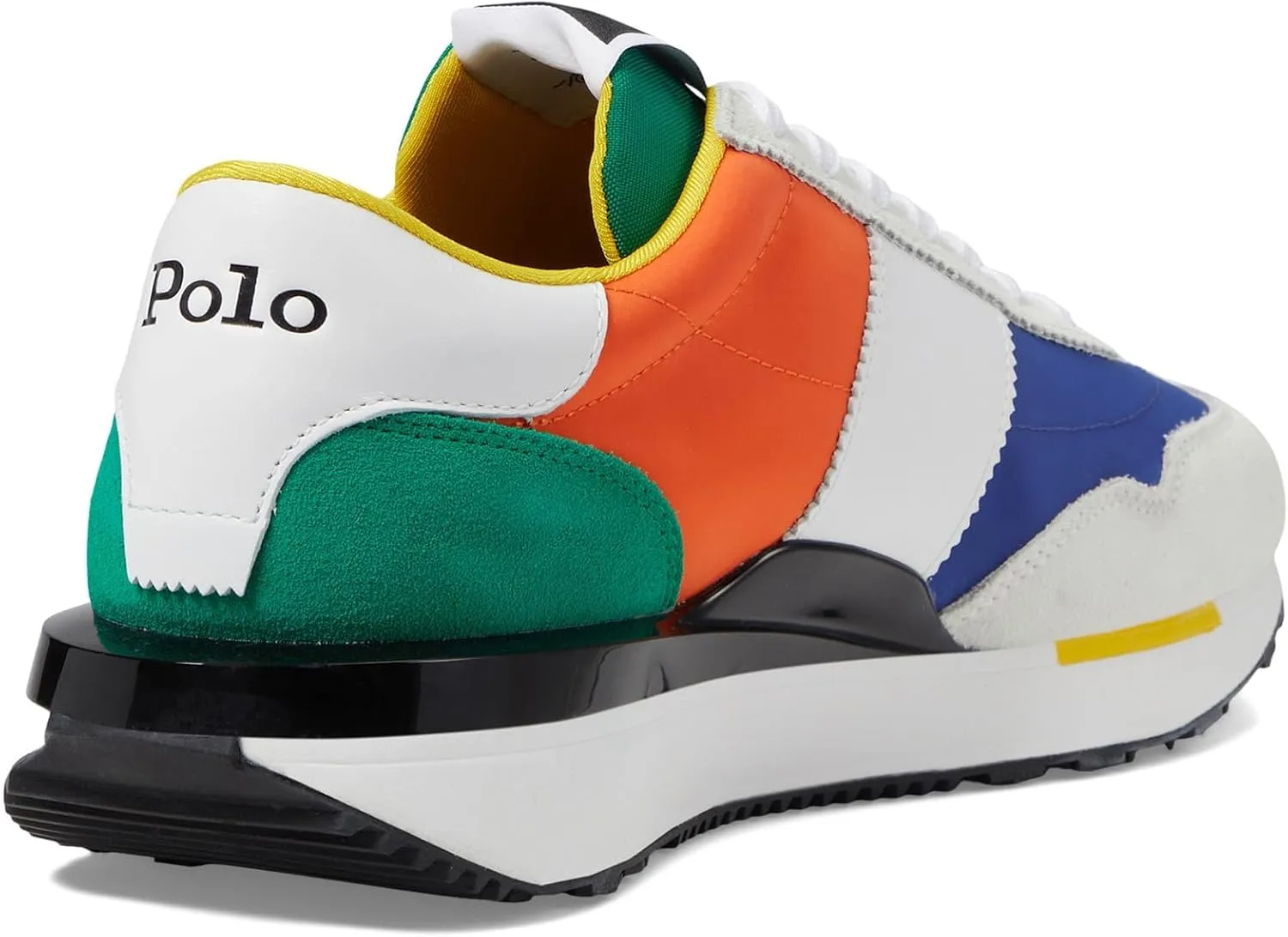 Polo Ralph Lauren Men's Train 89 Leather & Canvas Trainer