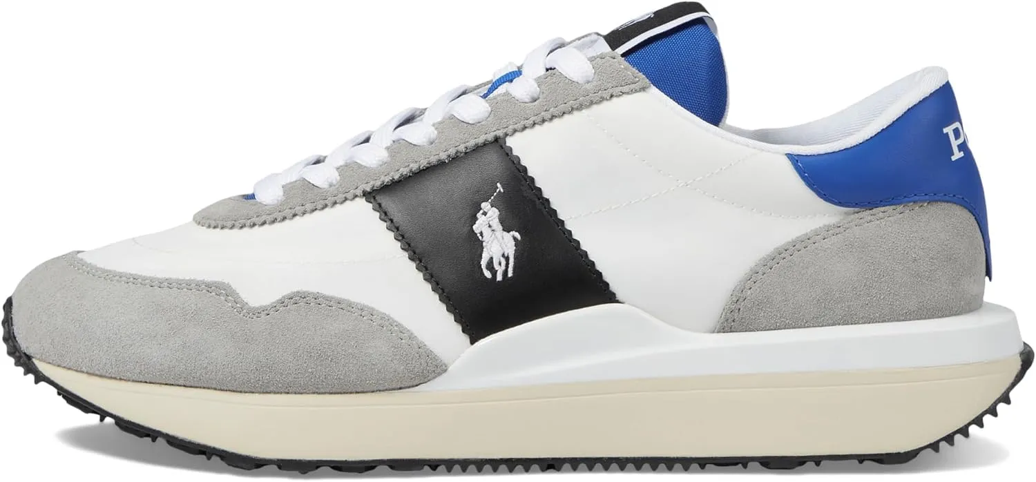 Polo Ralph Lauren Men's Train 89 Leather & Canvas Trainer