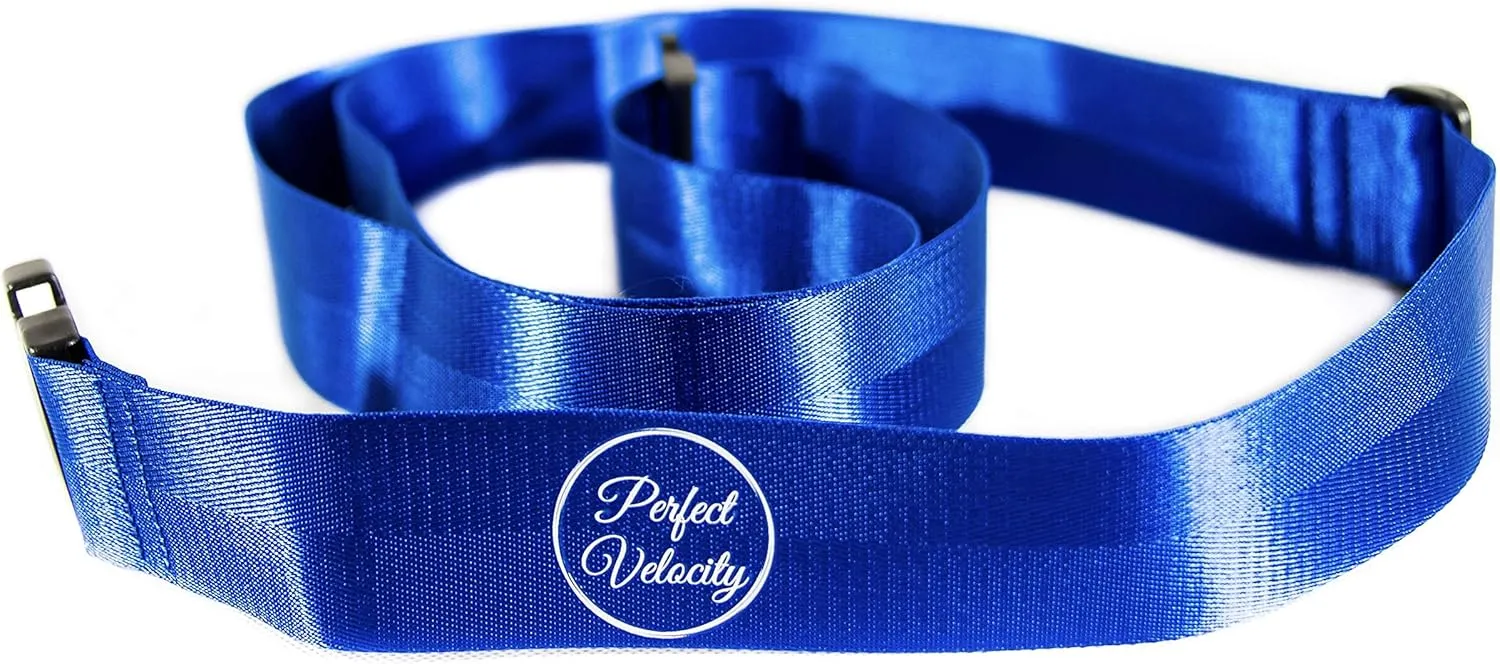 Premium Physical Therapy Mobilization Belt – Adjustable 8ft Strap for Rehab, Stretching, Manual Traction & Patient Transfer – Durable Nylon with Quick-Release Buckle for Therapists & Home Use