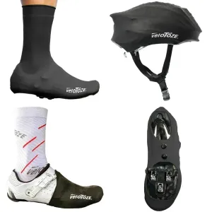 Premium Tall Silicone Cycling Shoe Covers - Waterproof & Windproof Overshoes