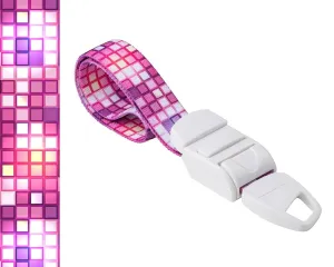 Profesional Quick and Slow Release Medical Nurse Tourniquet with Pink Mosaic Pattern