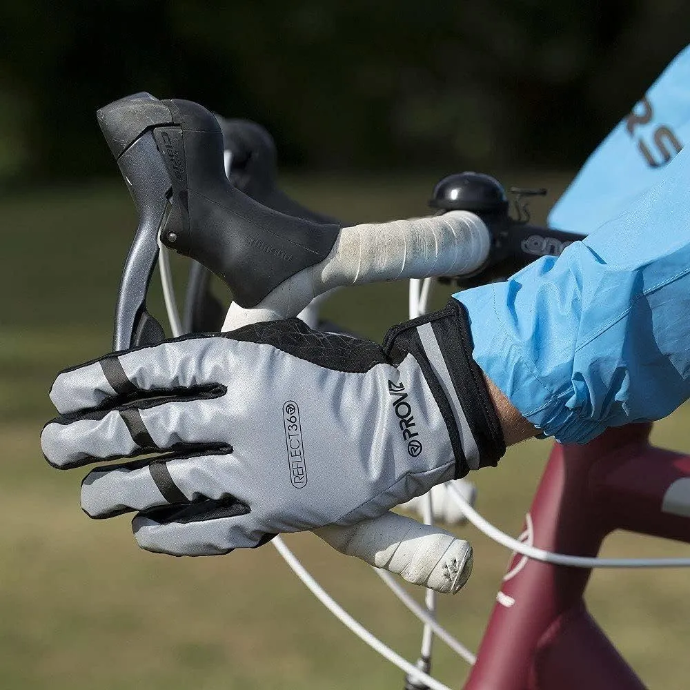 Proviz REFLECT360 Touch Screen Reflective Waterproof Breathable Cycling Gloves
