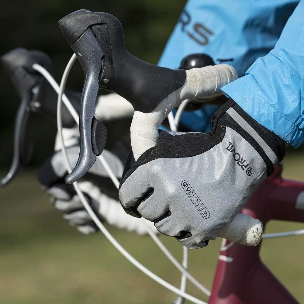 Proviz REFLECT360 Touch Screen Reflective Waterproof Breathable Cycling Gloves