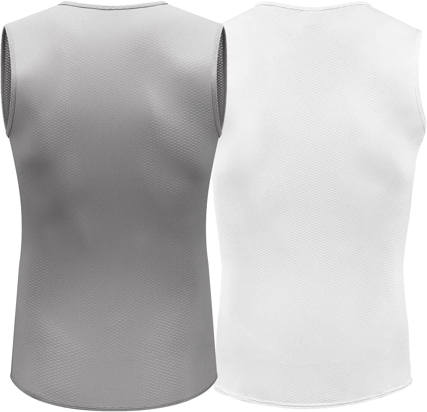 Przewalski Men’s Sleeveless Cycling Undershirt Quick Dry Bike Base Layer Vests Breathable Bicycle Jerseys Biking Tank Tops