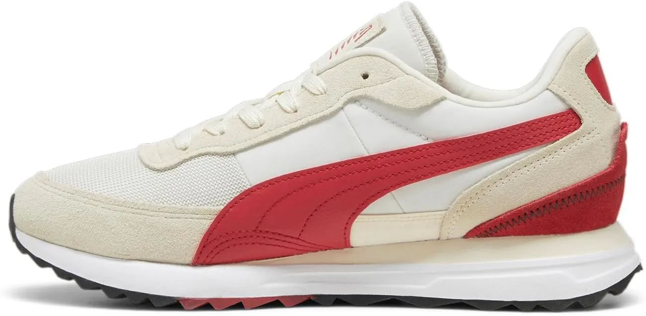 PUMA Men's Road Rider SD Vapor Grey-Club Red (397377 06) - 12