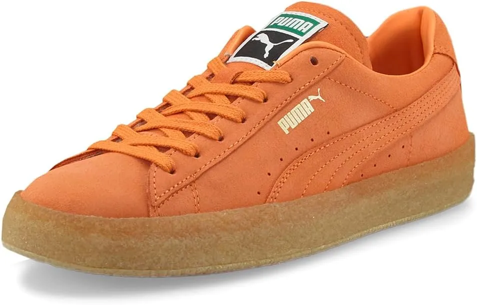 PUMA Mens Suede Crepe Lace Up Sneakers Shoes Casual - Blue
