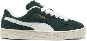 Puma Mens Suede XL Hairy Lace Up Sneakers Shoes Casual - Green