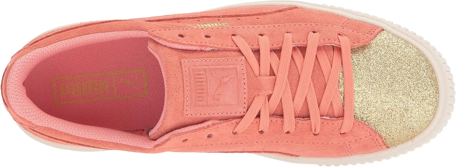 PUMA Unisex-Child Suede Platform Sneaker