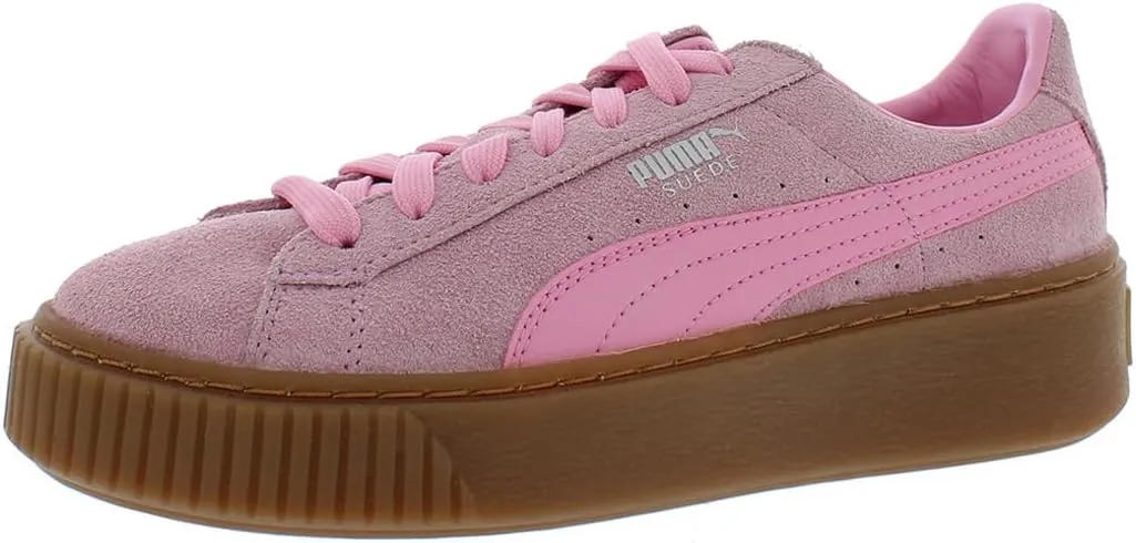 PUMA Unisex-Child Suede Platform Sneaker