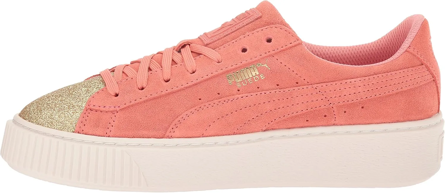 PUMA Unisex-Child Suede Platform Sneaker
